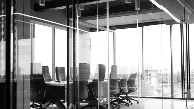 glass partition office walls
